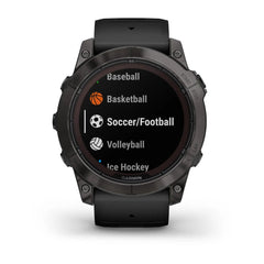 Garmin | Fenix 7X Pro Solar Sapphire - Solar Powered Smartwatch w/ GPS & ECG
