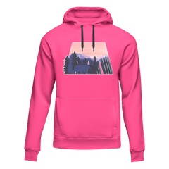 Outdoorzees Unisex Geometric Camping Fleece Hoodie