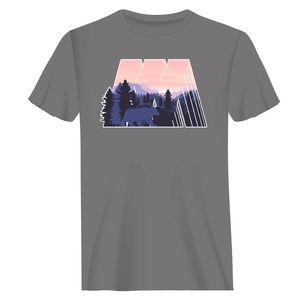 Outdoorzees Unisex Geometric Camping T-Shirt