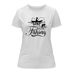 Outdoorzees Women's 'Gone Fishing' T-Shirt