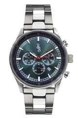 Beyond Boring Watch Company Men's Sport Chronograph - Green Dial - 100m