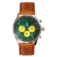 Beyond Boring Watch Company Men's Chronograph - Green Dial - 100m