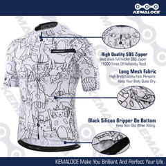 Triathlete Store Cats Men's Cycling Jersey II