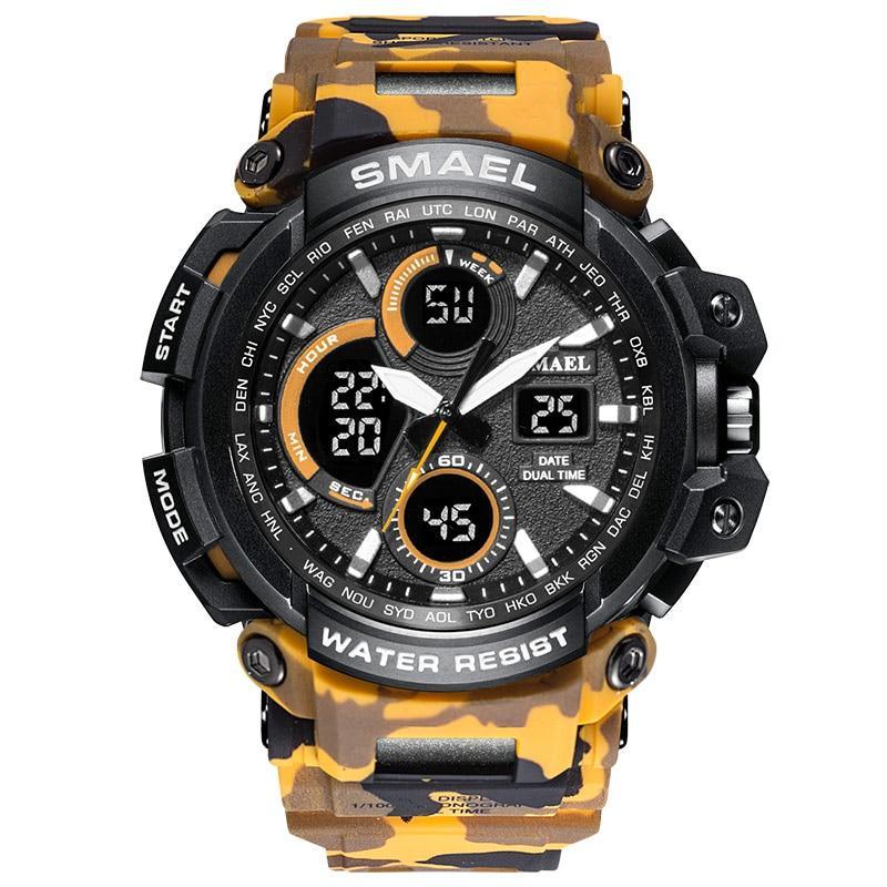 Men's Watch with LED Digital Display - 50m