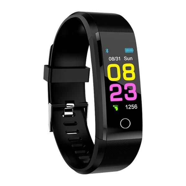 Unisex IP67 Smart Watch with Heart Rate Monitor, Blood Pressure, & Fitness Tracker
