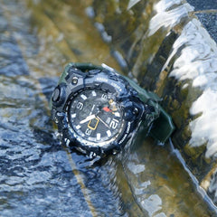 Men's Watch with Analog & LED Digital Display