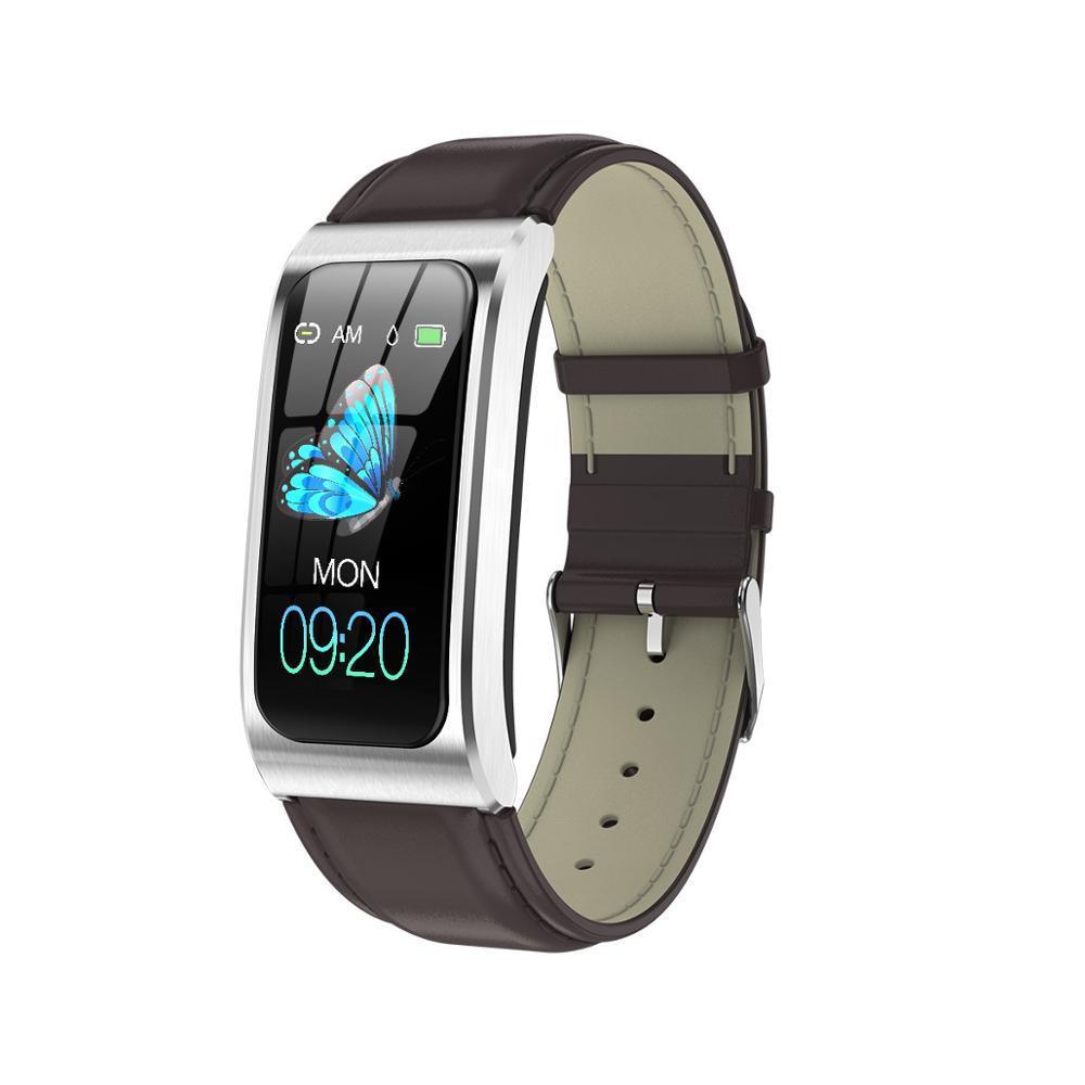 Stevvex Woman's Smart Watch 1.14" IP68 Waterproof with Heart Rate, Stopwatch, Alarm Clock, Fitness Tracker, Swim Watch for Android, IOS