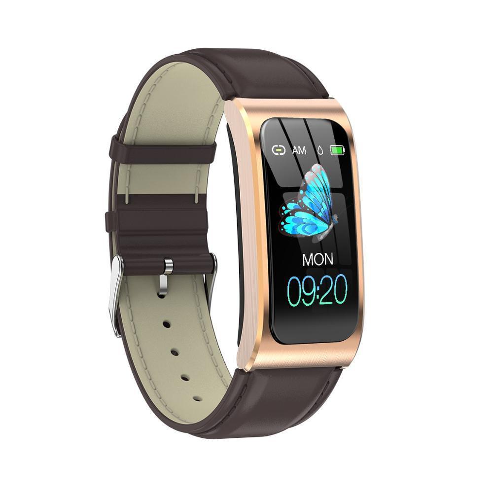 Stevvex Woman's Smart Watch 1.14" IP68 Waterproof with Heart Rate, Stopwatch, Alarm Clock, Fitness Tracker, Swim Watch for Android, IOS