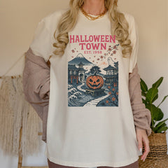 HALLOWEEN Unisex Kid's/Adult's 'Halloween Town' Tee