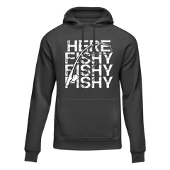 Outdoorzees Unisex 'Here Fishy Fishy' Hoodie