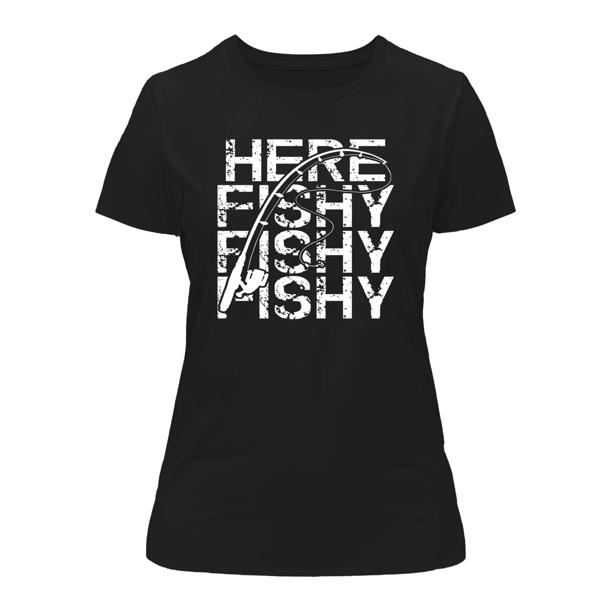 Outdoorzees Women's 'Here Fishy Fishy' T-Shirt