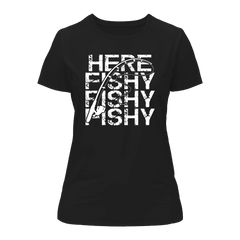 Outdoorzees Women's 'Here Fishy Fishy' T-Shirt