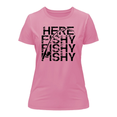 Outdoorzees Women's 'Here Fishy Fishy' T-Shirt