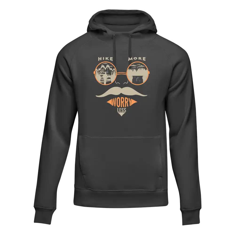 Outdoorzees Unisex 'Hike More Worry Less' Hoodie
