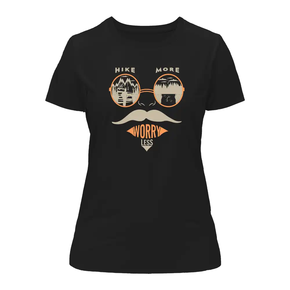 Outdoorzees Women's 'Hike More Worry Less' T-Shirt