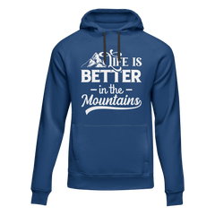 Outdoorzees Unisex 'Life Is Better In The Mountains' Fleece Hoodie
