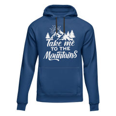 Outdoorzees Unisex 'Take Me To The Mountains' Fleece Hoodie