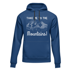 Outdoorzees Unisex 'Take Me To The Mountains' Fleece Hoodie