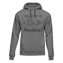 Outdoorzees Unisex 'Take Me To The Mountains' Fleece Hoodie