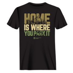 Outdoorzees Unisex 'Home Is Where You Park It' T-Shirt