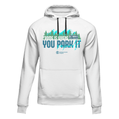 Outdoorzees Unisex 'Home Is Where You Park' Fleece Hoodie
