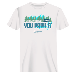 Outdoorzees Unisex 'Home Is Where You Park It' T-Shirt