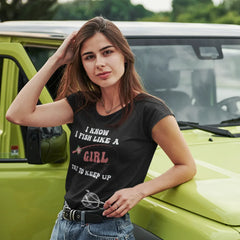Outdoorzees Women's 'I Fish Like A Girl' T-Shirt