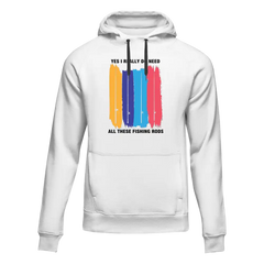 Outdoorzees Unisex 'I Really Need All These Fishing Rods' Hoodie