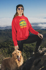 Outdoorzees Women's 'I Sleep Around' Fleece Hoodie
