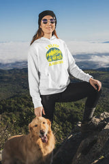 Outdoorzees Women's 'I Sleep Around' Fleece Hoodie