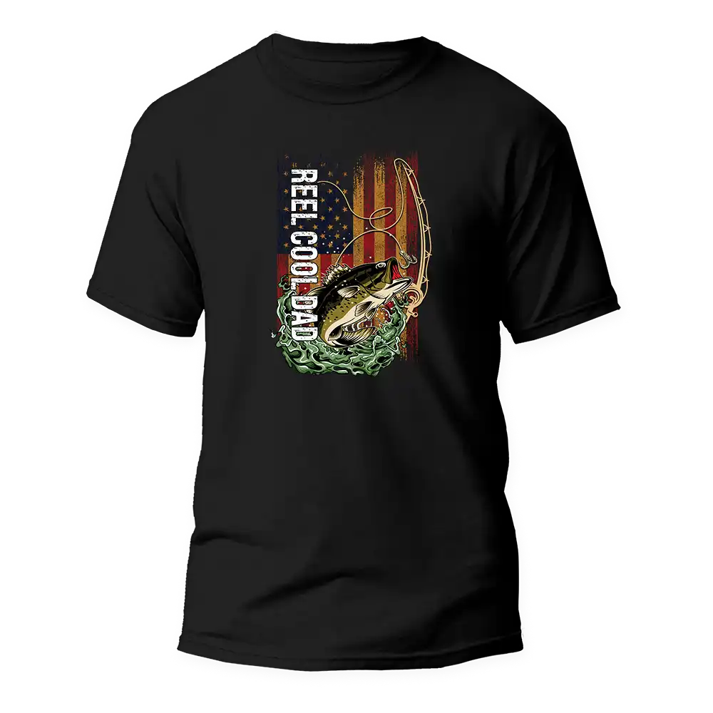 Outdoorzees Men's 'Reel Cool Dad' T-Shirt