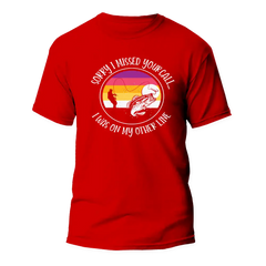 Outdoorzees Unisex 'I Was On My Other Line' T-Shirt