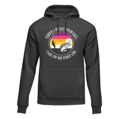 Outdoorzees Unisex 'I Was On Another Line'  Hoodie