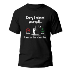 Outdoorzees Unisex 'I Was On The Other Line' v2 T-Shirt