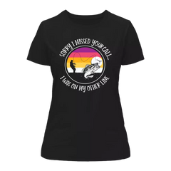 Outdoorzees Women's 'I Was On My Other Line' T-Shirt
