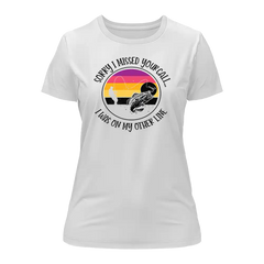 Outdoorzees Women's 'I Was On My Other Line' T-Shirt