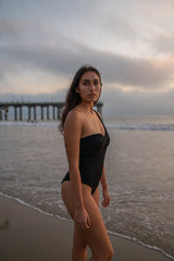 Women's 'Scarlette' Asymmetrical One-Piece Swimsuit