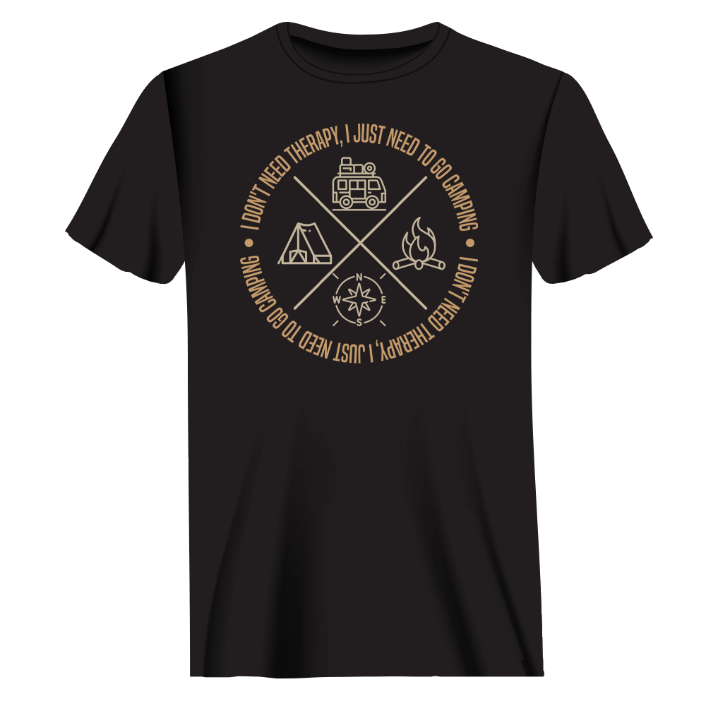 Outdoorzees Unisex 'I Don't Need Therapy' T-Shirt