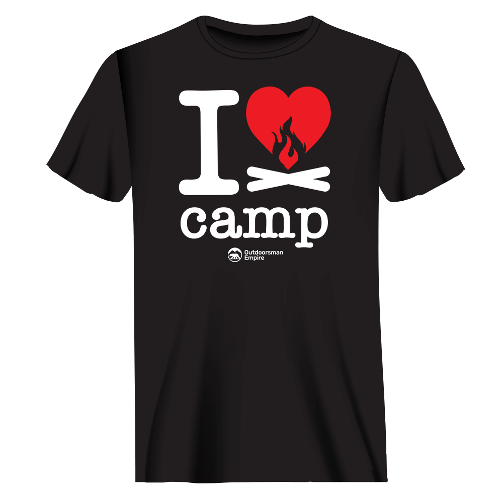 Outdoorzees Unisex 'I Love Camp' T-Shirt