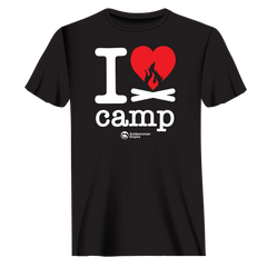Outdoorzees Unisex 'I Love Camp' T-Shirt