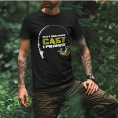 Outdoorzees Unisex 'Just One More Cast' T-Shirt