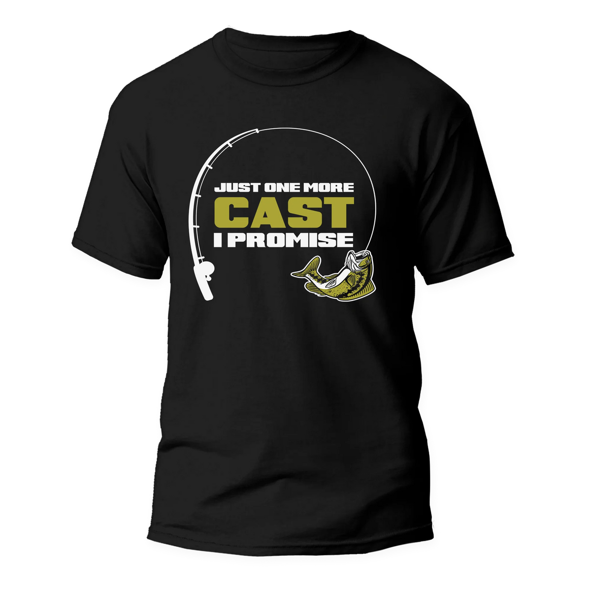 Outdoorzees Unisex 'Just One More Cast' T-Shirt