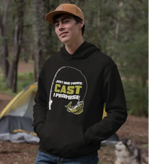 Outdoorzees Unisex 'Just One More Cast' Hoodie