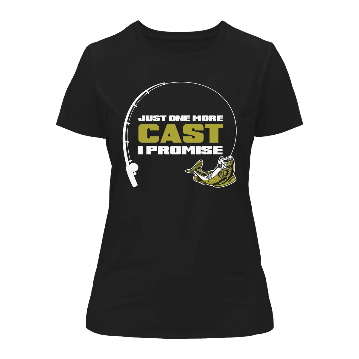 Outdoorzees Women's 'Just One More Cast' T-Shirt