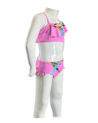 Girl's Two-Piece Bikini Swimsuit - Orchid Pink