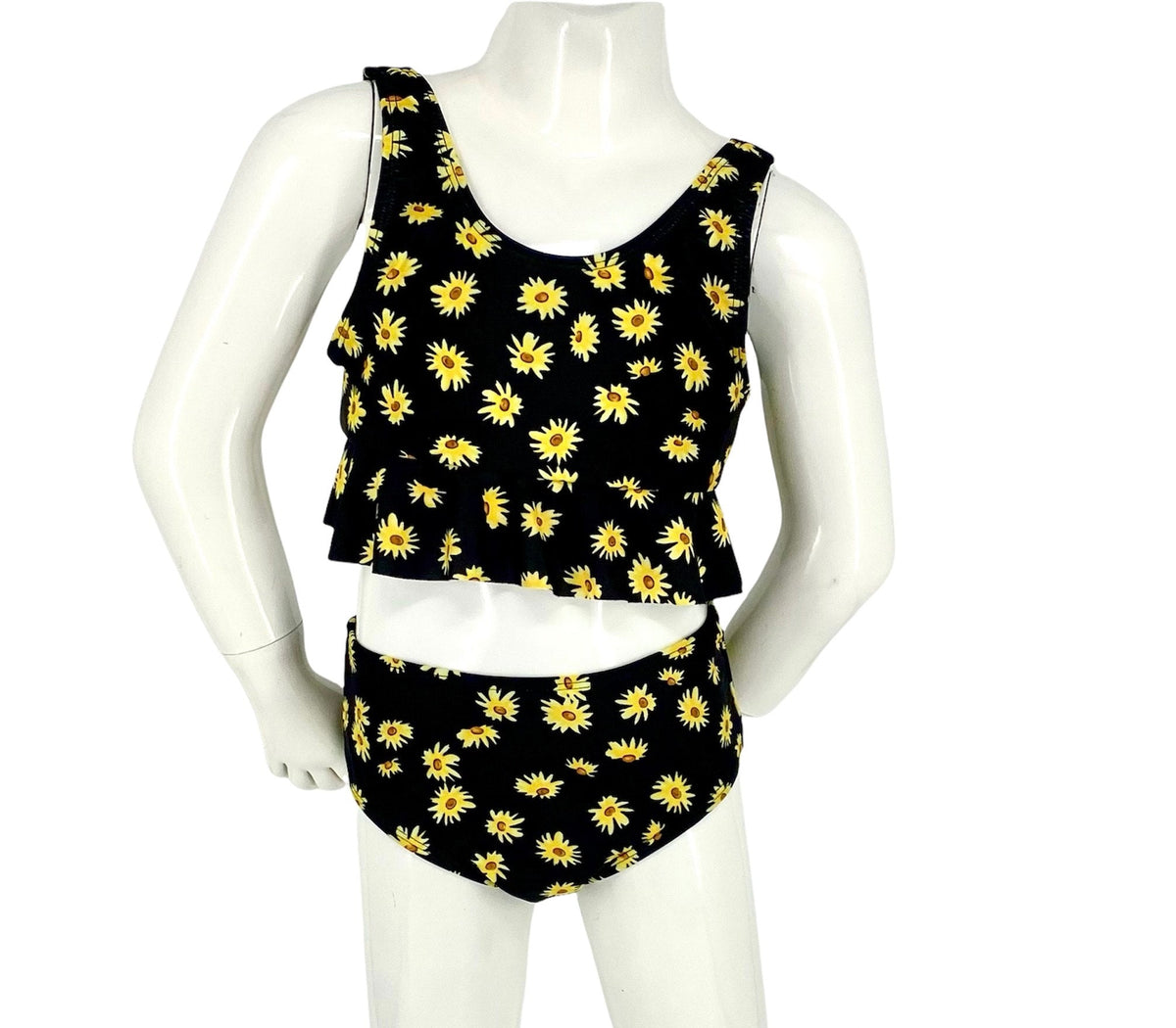 Girl's Two-Piece Tankini Swimsuit - Daisy