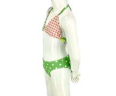 Girl's Two-Piece Bikini Swimsuit - Jaha Polka Dot