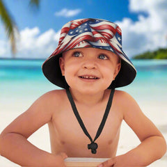 Unisex Children's Americana Bucket Hat