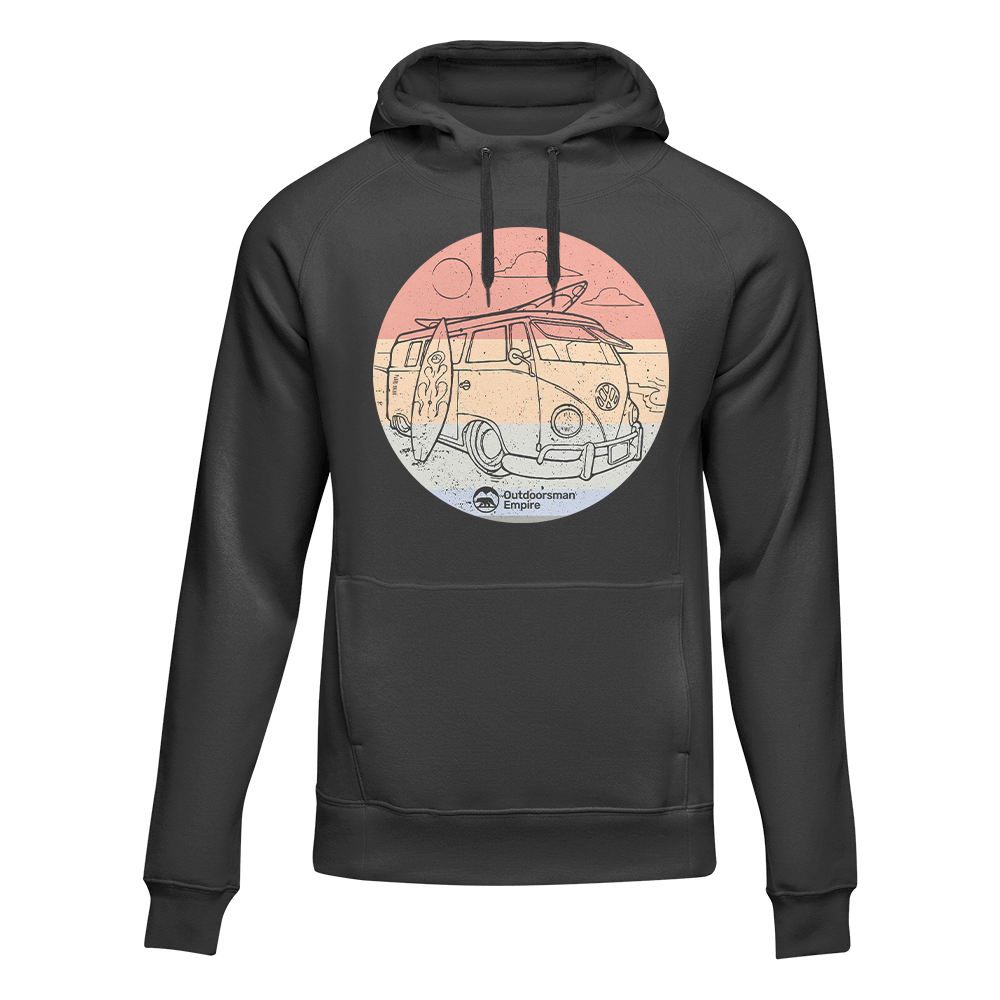 Outdoorzees Unisex Kombi Camping Fleece Hoodie