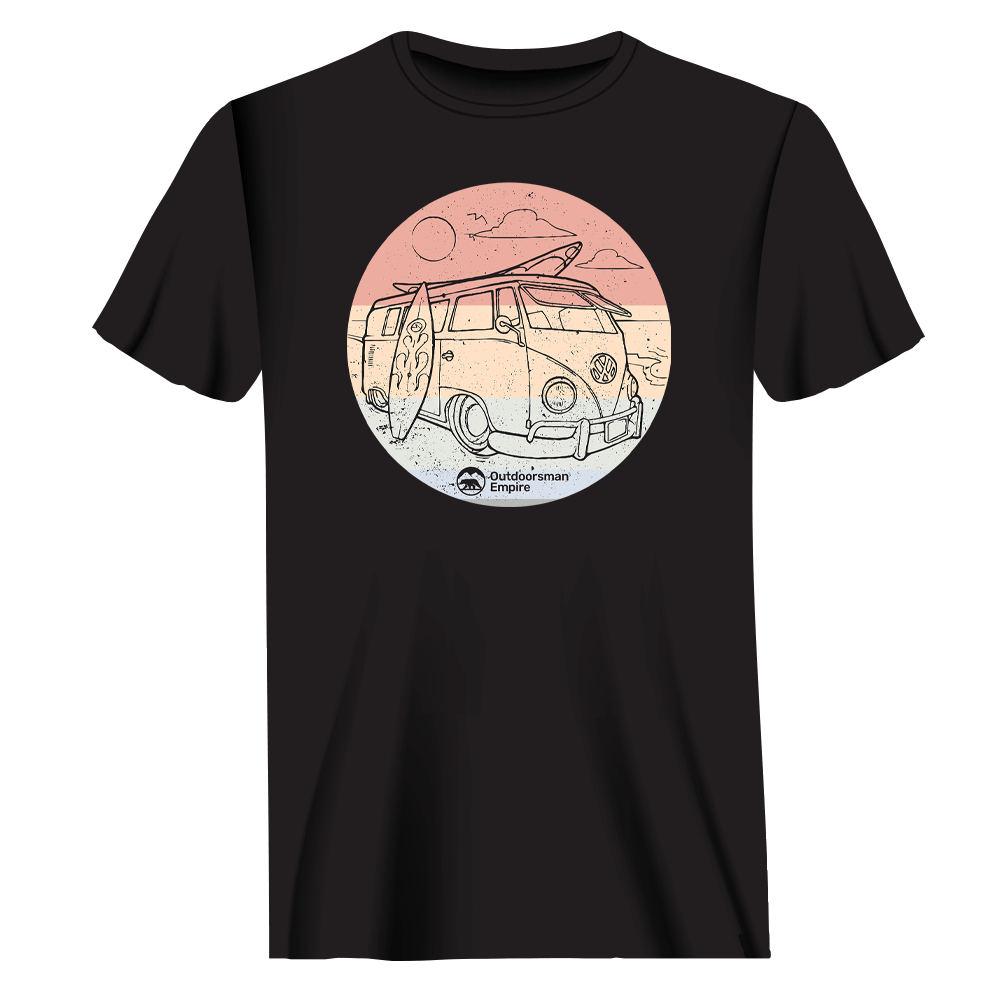 Outdoorzees Unisex Kombi Camping T-Shirt